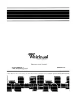 Preview for 12 page of Whirlpool EH15EF Use & Care Manual