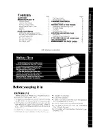 Preview for 3 page of Whirlpool EH270F Use & Care Manual