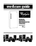 Whirlpool EL11SC Use & Care Manual preview