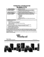 Preview for 16 page of Whirlpool EL11SC Use & Care Manual