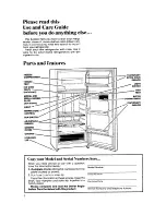 Preview for 2 page of Whirlpool EL15SC Use & Care Manual