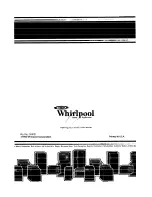 Preview for 16 page of Whirlpool Estate DU4040XP Use & Care Manual