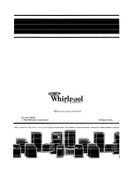 Preview for 16 page of Whirlpool Estate DU5040XP Use & Care Manual