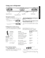 Preview for 5 page of Whirlpool ET18CK Use And Care Manual