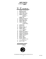 Preview for 6 page of Whirlpool EV161nzrq00 Parts Manual