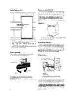 Preview for 4 page of Whirlpool EV20VS Use And Care Manual