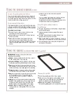 Preview for 7 page of Whirlpool F195LEH Use And Care Manual