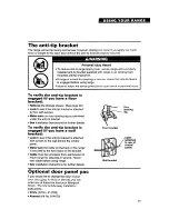 Preview for 29 page of Whirlpool F396PXYN5 Use And Care Manual