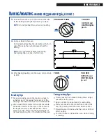 Preview for 17 page of Whirlpool FEP310E Use And Care Manual