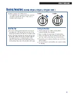 Preview for 19 page of Whirlpool FEP310E Use And Care Manual