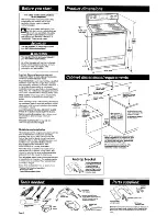 Preview for 2 page of Whirlpool FEP310KW4 Installation Instructions Manual