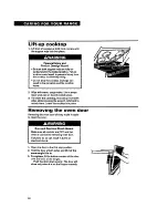 Preview for 20 page of Whirlpool FEP320Y Using Manual