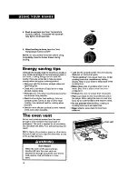 Preview for 14 page of Whirlpool FGC355Y Use And Care Manual