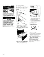 Preview for 8 page of Whirlpool FGS385V Care Manual