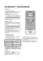 Preview for 10 page of Whirlpool FM07IDUWA2 Instructions For Use Manual