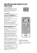 Preview for 64 page of Whirlpool FM07IDUWA2 Instructions For Use Manual