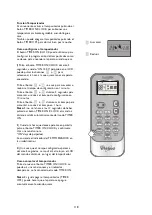 Preview for 118 page of Whirlpool FM07IDUWA2 Instructions For Use Manual