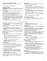 Preview for 15 page of Whirlpool FOR IKEA W10017750B2 Use And Care Manual