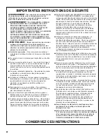 Preview for 22 page of Whirlpool FOR IKEA W10017750B2 Use And Care Manual