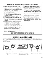 Preview for 23 page of Whirlpool FOR IKEA W10017750B2 Use And Care Manual