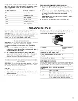 Preview for 29 page of Whirlpool FOR IKEA W10017750B2 Use And Care Manual