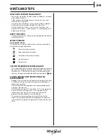 Preview for 5 page of Whirlpool FWDD117168W Daily Reference Manual