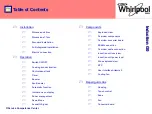 Preview for 3 page of Whirlpool G0 Manual