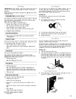 Preview for 13 page of Whirlpool GBD277 Use & Care Manual