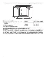 Preview for 7 page of Whirlpool GBD309PV Series Dimensions