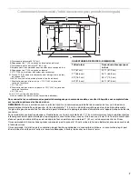 Preview for 8 page of Whirlpool GBD309PV Series Dimensions