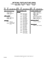 Preview for 7 page of Whirlpool GBS277PRB00 Parts List