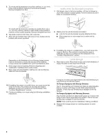 Preview for 6 page of Whirlpool GERC4120SS0 Installation Instructions Manual