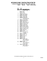 Preview for 4 page of Whirlpool GH6177XPB1 Parts List