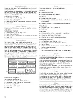 Preview for 12 page of Whirlpool GH6208XR Use And Care Manual