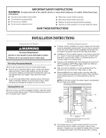 Preview for 3 page of Whirlpool GI1500XHW6 Use & Care Manual