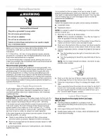 Preview for 4 page of Whirlpool GI1500XHW6 Use & Care Manual