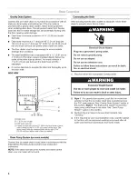 Preview for 6 page of Whirlpool GI1500XHW6 Use & Care Manual