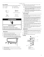 Preview for 7 page of Whirlpool GI1500XHW6 Use & Care Manual