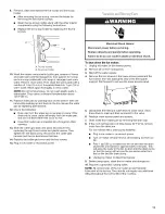 Preview for 11 page of Whirlpool GI1500XHW6 Use & Care Manual