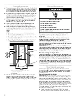 Preview for 4 page of Whirlpool GI15NDXTB Use & Care Manual