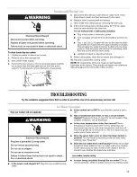 Preview for 11 page of Whirlpool GI15NDXXB2 Use & Care Manual