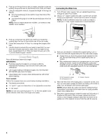 Preview for 6 page of Whirlpool GI15NFRTS - Ice Maker Use And Care Manual