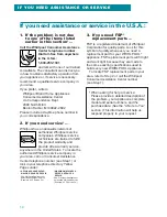 Preview for 14 page of Whirlpool GJ8640XB Use And Care Manual