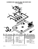 Preview for 2 page of Whirlpool GLS3665R Parts List