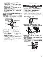 Preview for 11 page of Whirlpool GMC275PRB00 Installation Instructions Manual