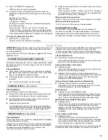 Preview for 15 page of Whirlpool Gold GY397LXU Use And Care Manual