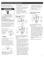 Preview for 7 page of Whirlpool GR450LXLB0 Installation Instructions Manual