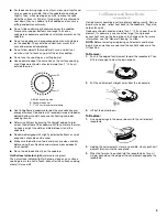 Preview for 9 page of Whirlpool GR478LXP Use And Care Manual