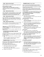 Preview for 23 page of Whirlpool GR478LXP Use And Care Manual