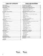 Preview for 2 page of Whirlpool GS440LEMQ5 Use & Care Manual